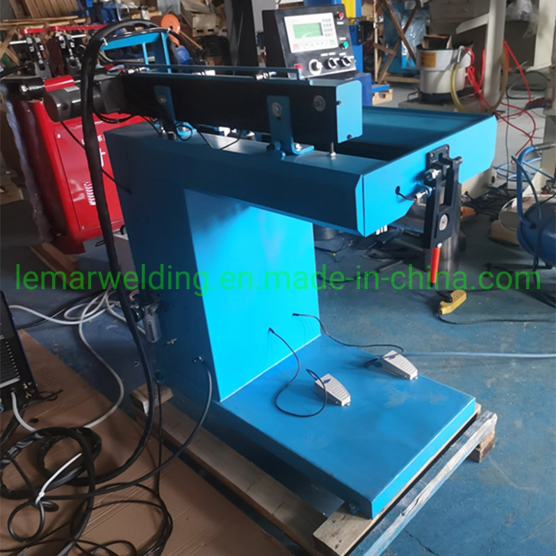 Effective Length 1100mm Metal Sheets Plate Longitudinal Seam Welding Machine