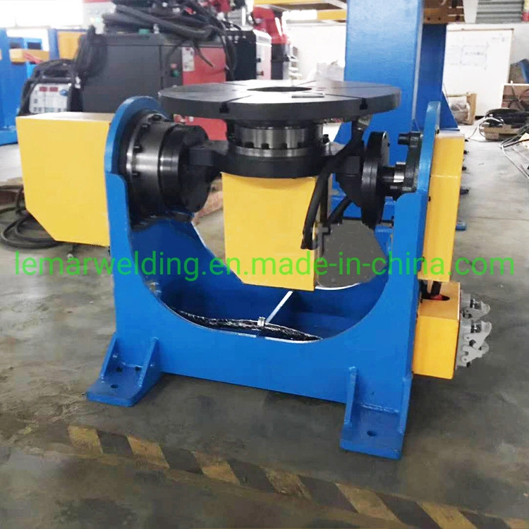 380V 500kg Double Axis P Type Welding Positioner for Robot Rotary