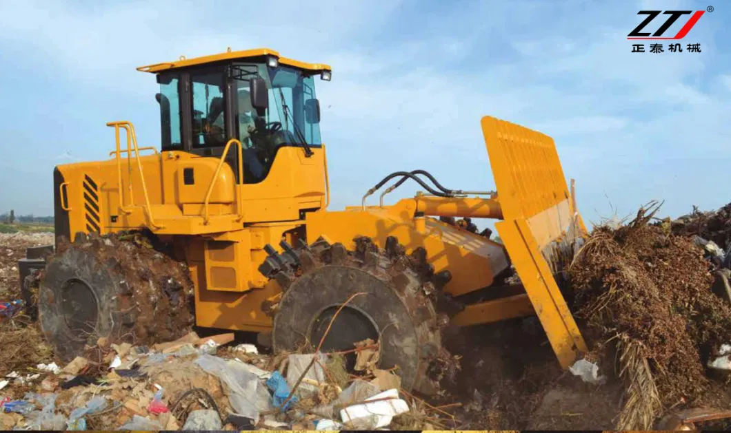 China Waste Landfill Compactor: Efficient Soil Compaction Solution