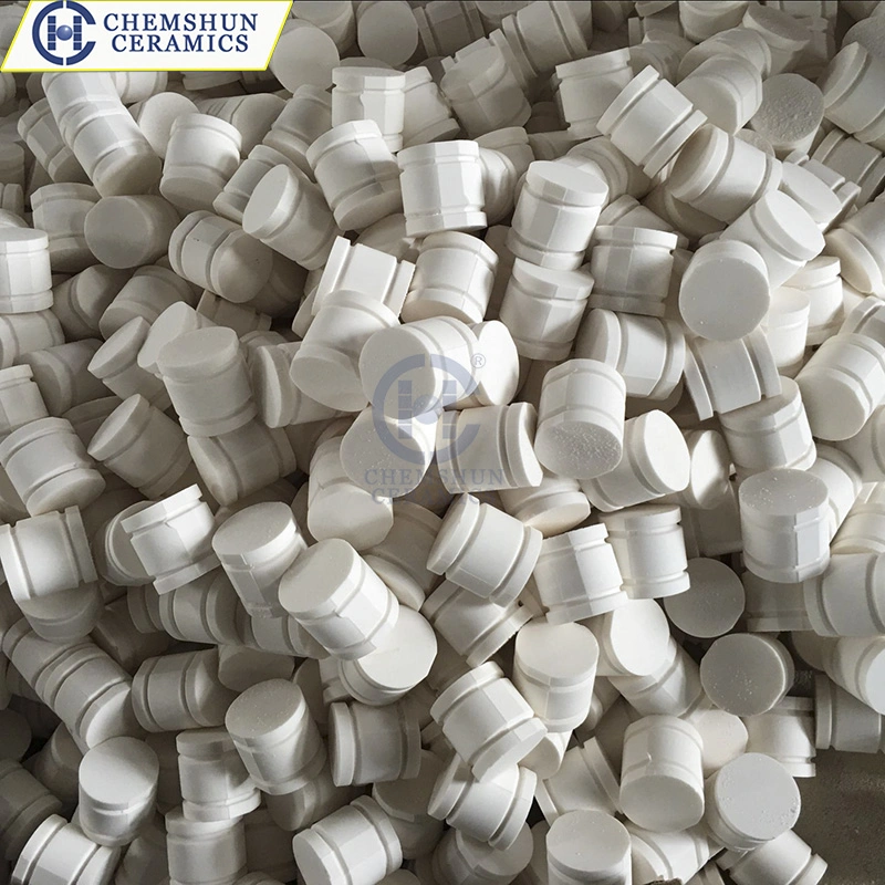 Al2O3 92 Alumina Column Ceramic Cylinder Rod for Rubber Vulcanization