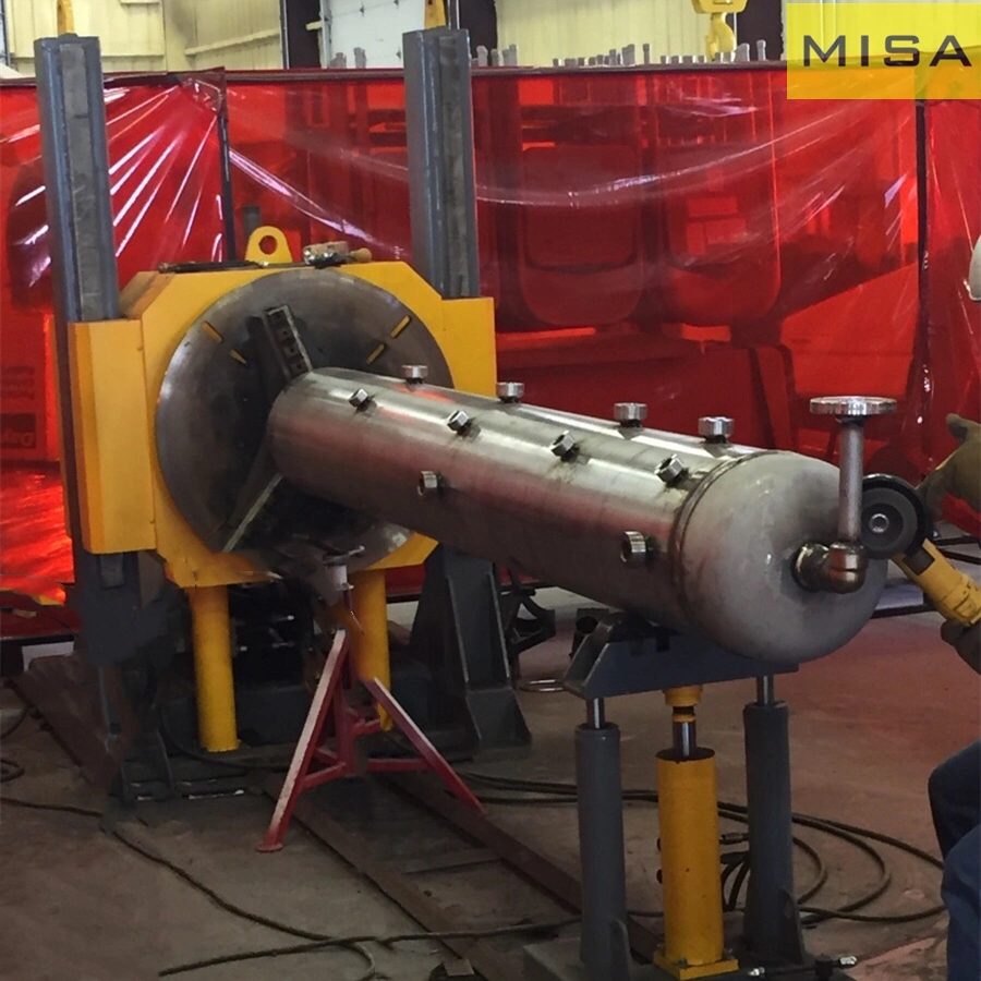 Hydraulic Welding Positioner with 3 Axis for Tank Vessels Welding and Positioning Equipment