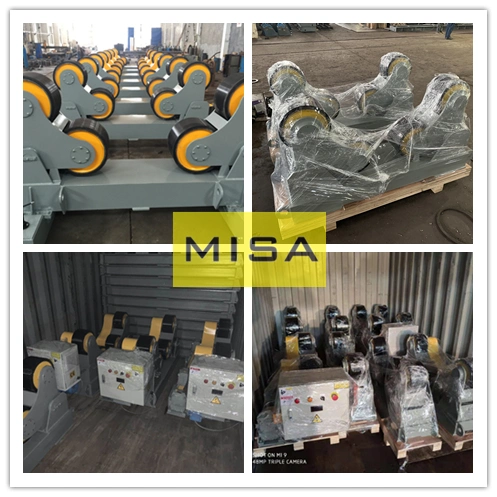 150 Ton Self-Aligning Welding Rotator Pipe Turning Rolls Tube Welding and Positioning Equipment