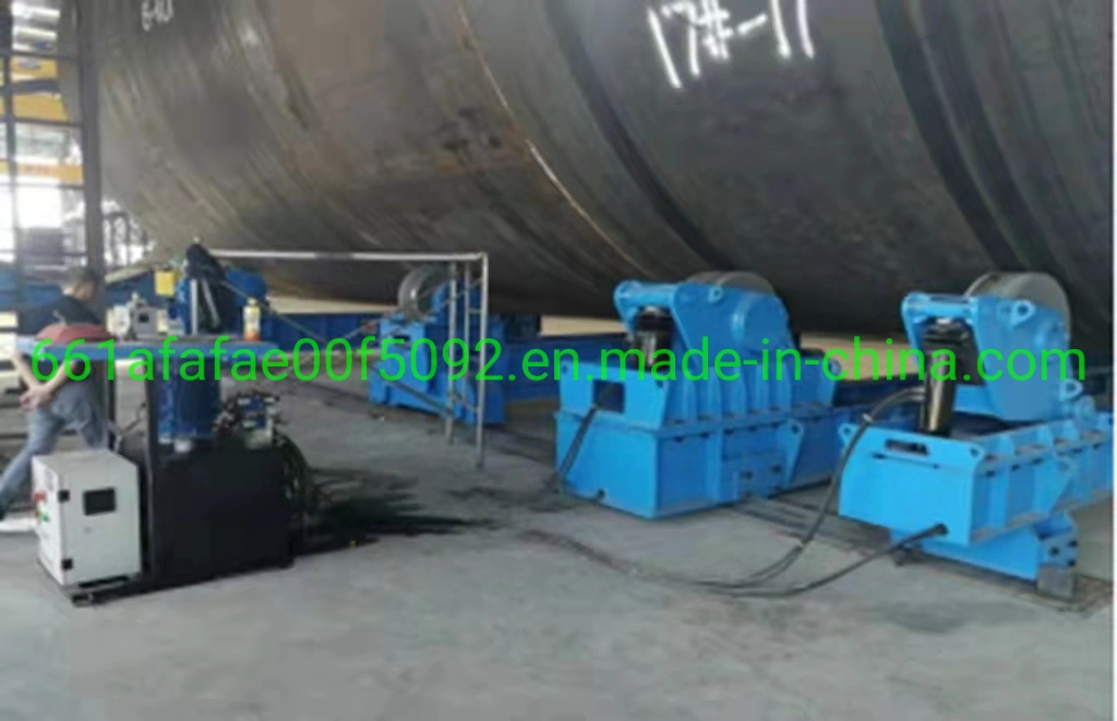 250t Hydraulic Fit up Welding Rotator for Offshore Wind Pole