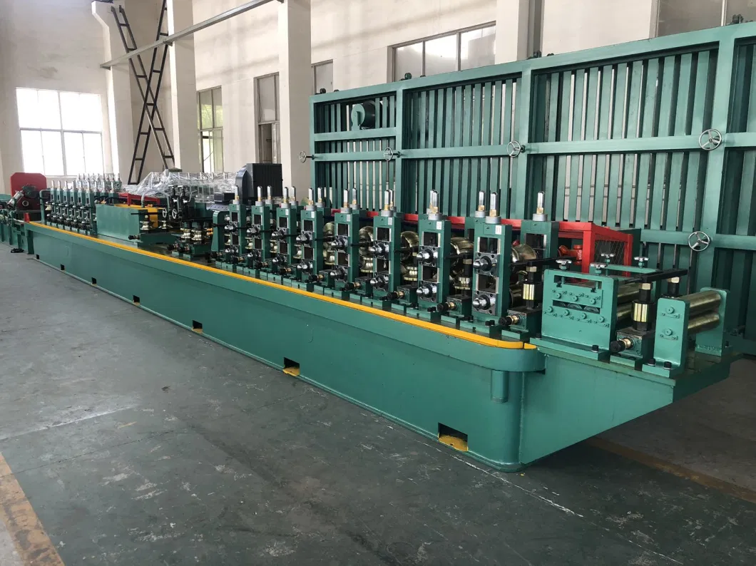 ERW Straight Seam Round Square Rectangular Pipe High Frequency Welding Machine Ms Tube Mill Tube Making Machine Production Line