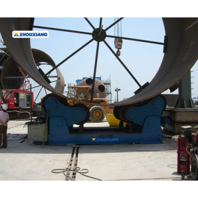 Zhouxiang линия производства бака автоматическая 100 тонн сварки ролик вращателя Поворотный ролик
