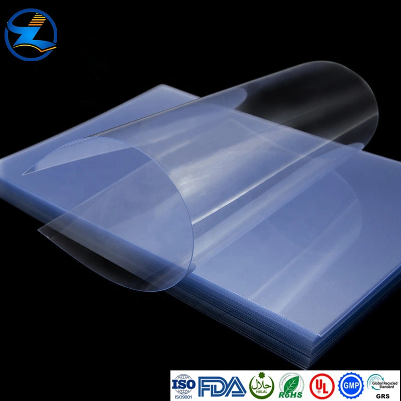 Rigid Clear Transparent PVC Sheet Roll for Food Packaging