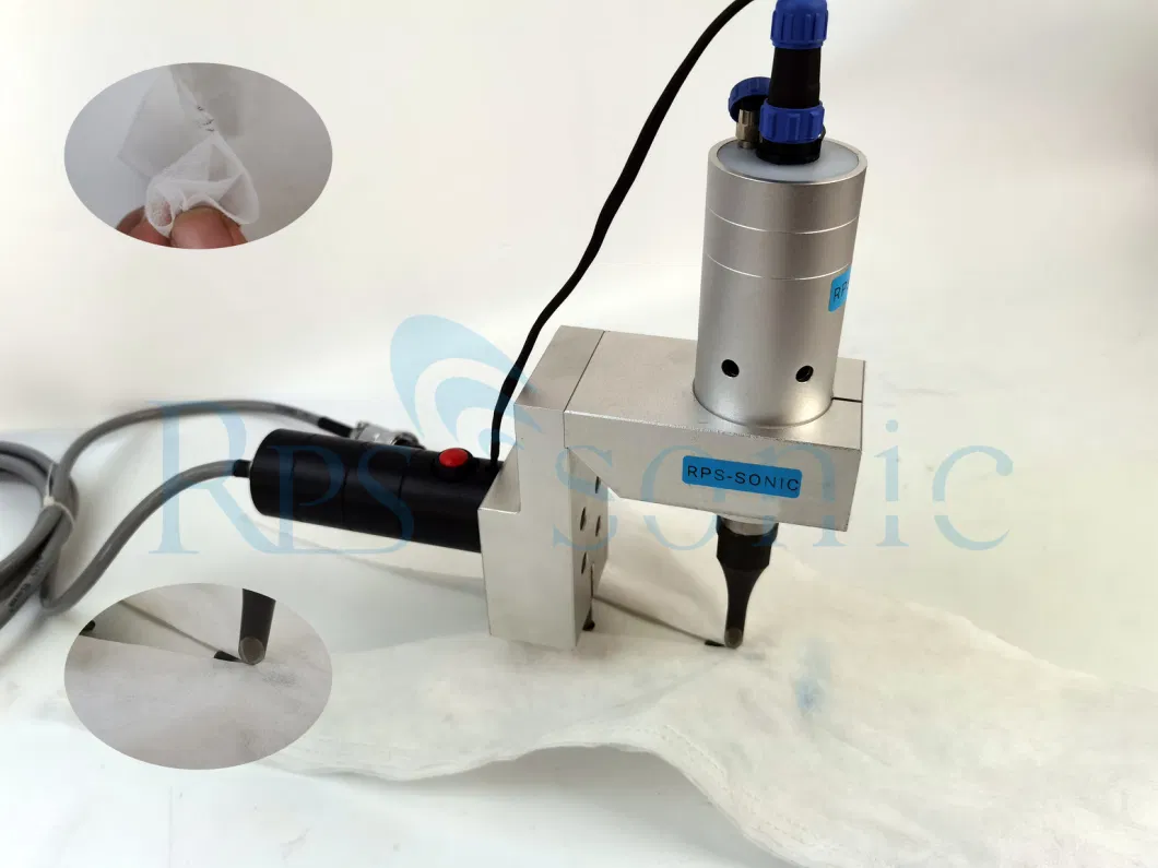 Easy Operate Ultrasonic Sewing and Cutting Machine for Nonwoven Welding