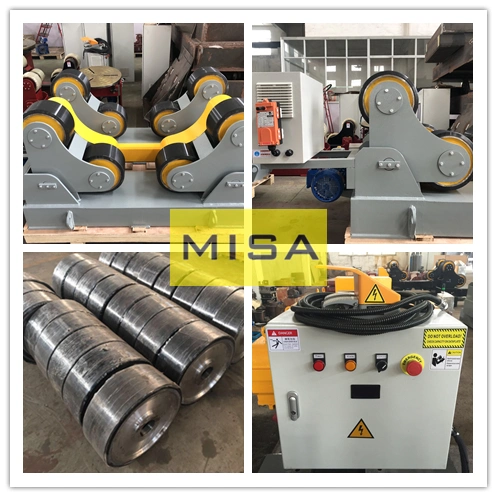 20 Ton Standard Self-Aligning Welding Rotator with PU Wheels Flange Welding and Positioning Equipment