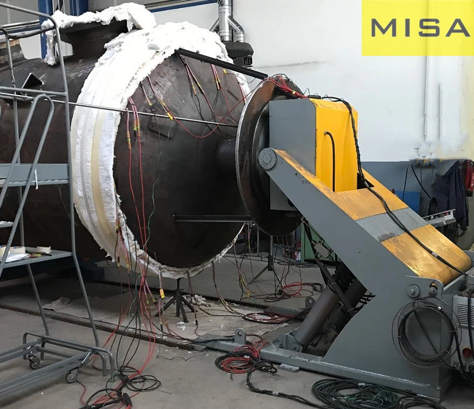 1200 Kg Load Capacity Welding Positioner Pipe Turning and Tilting Table