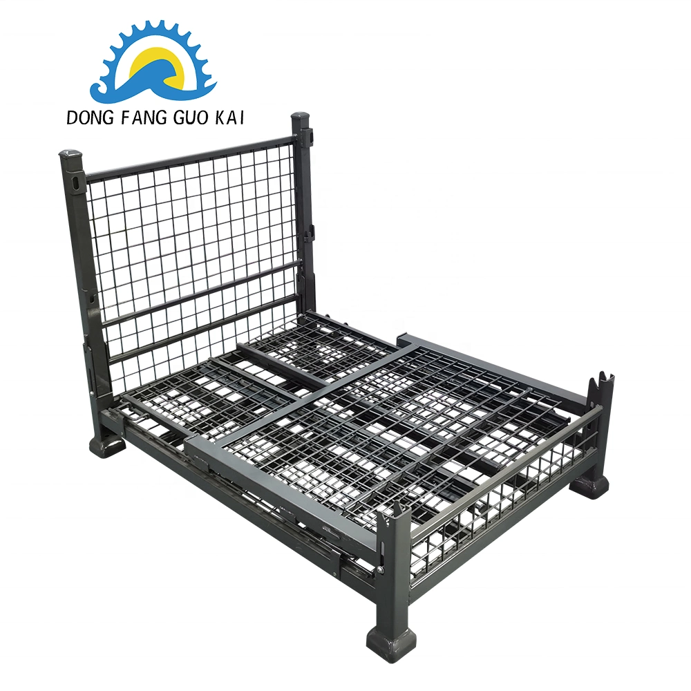 Superior Steel Powder Coated Forklift Easy Transport Storage Metal Space Saving Pallet Converter