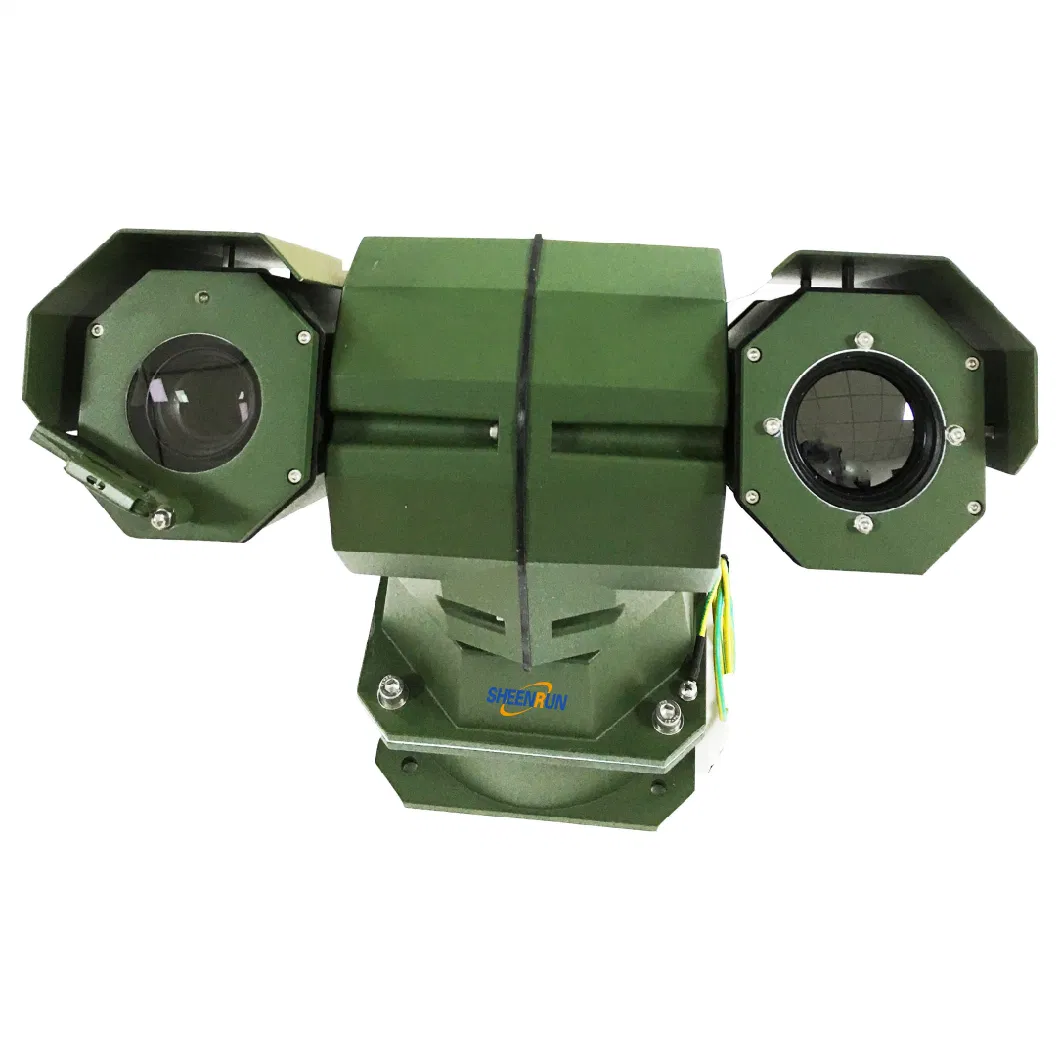 35kg 50kg Tracking Camera 12V 24V Heavy Duty PTZ Optics Intelligent Pan Tilt Positioner Gimbal System
