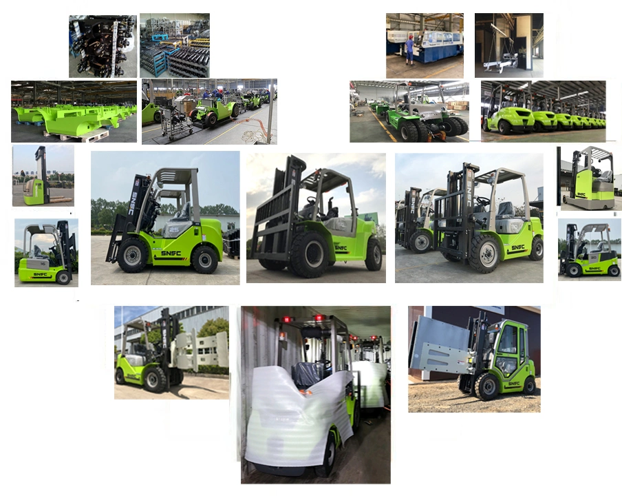Lithlium Battery 2ton 2.5ton Electric Forklift with 4.8m Lifting Height and Positioner