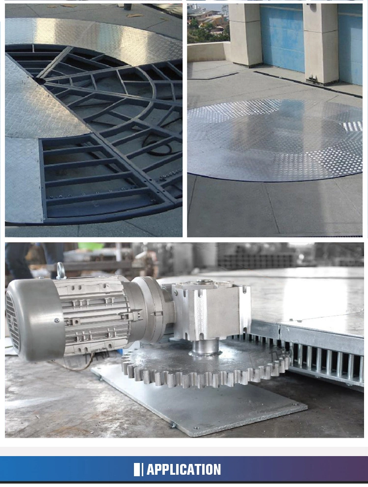 Car Turning Table for Exhibition Hydraulic Turntable with Remote Control