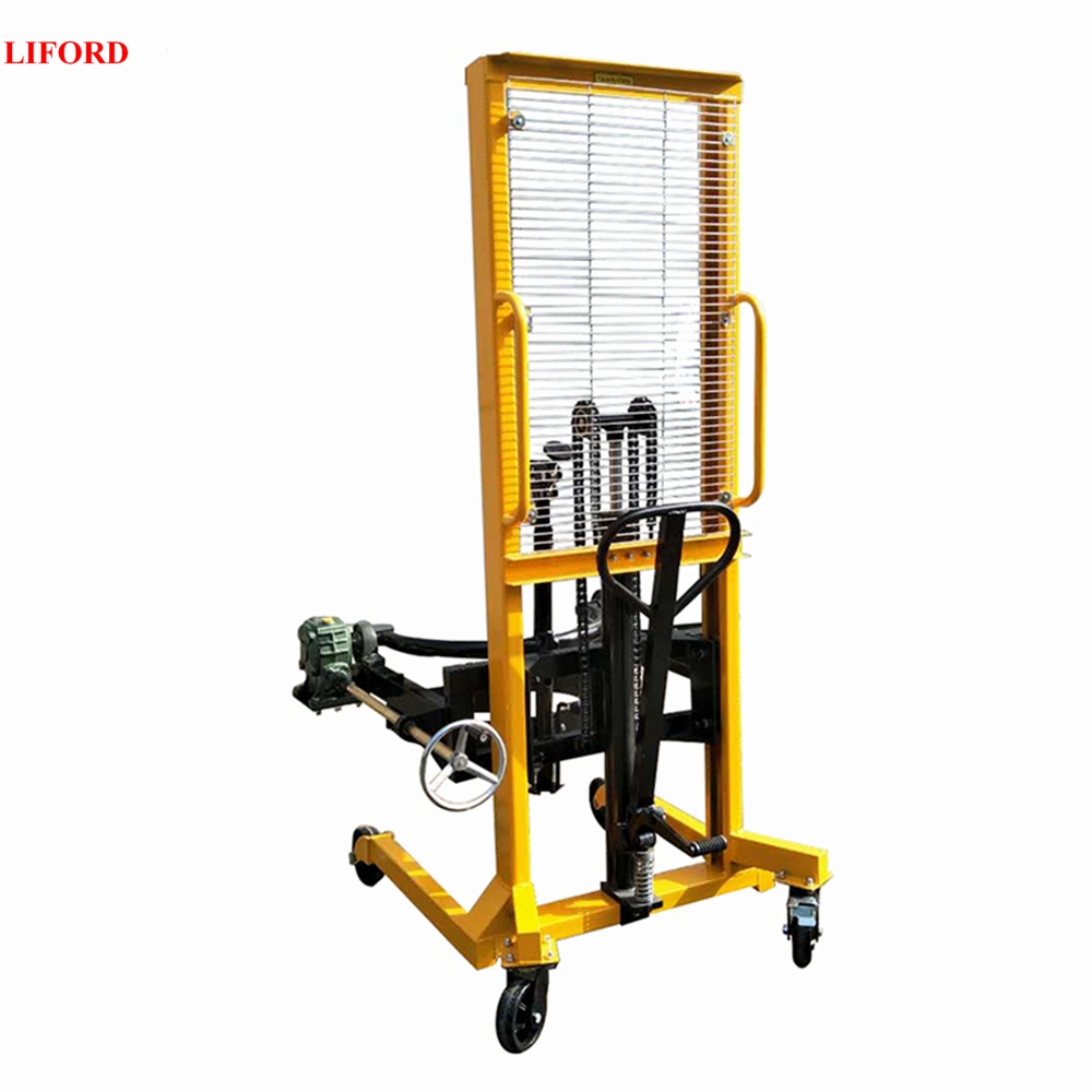 China Factory in Stock 450kg Hydraulic Drum Lifter Rotator Da450