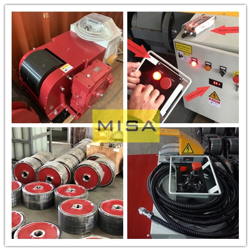 30 Ton PU Wheel Welding Rotator, Max Load 30, 000kg and 2*1.5kw Power of Motor