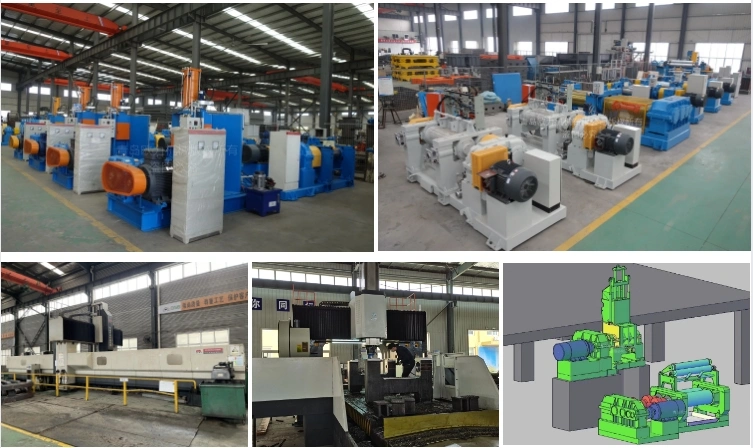 Rubber Mixing Mill Production Line, Two Rotator Silicone Rubber Kneader Mixer Machine