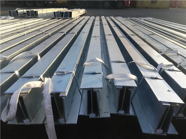 Galvanized Carbon Steel Welding H Beams Steel Column