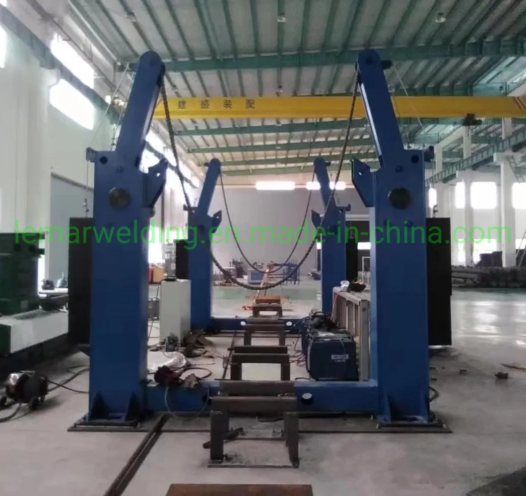 10t 15m H Beam I Beam 360 Degree Chain Type Rotator Turning Device