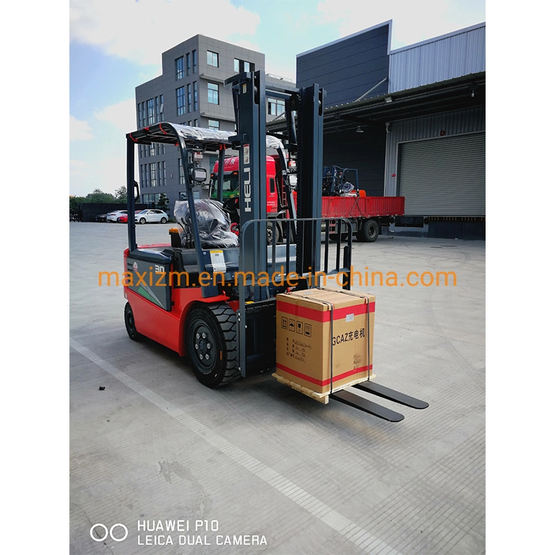 Heli 3t Lead-Acid Forklift Cpd30 Lithium Forklift with Charger Side Shift