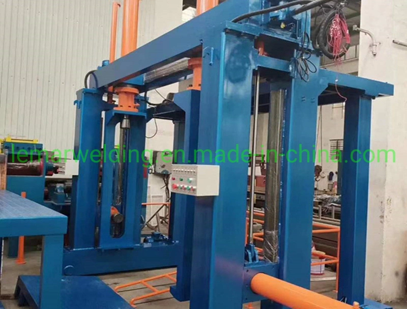 6-32mm Thickness H Beam Flange and Web Automatic Assembly Machine