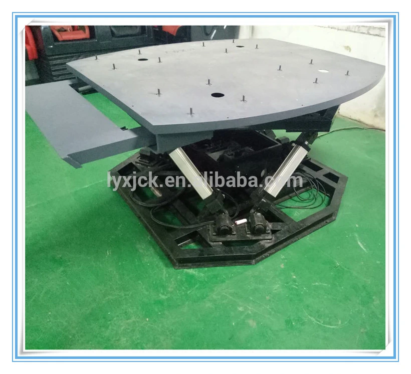 6dof Electric Motion Platform 360 Degrees Rotary Table for Helicopter