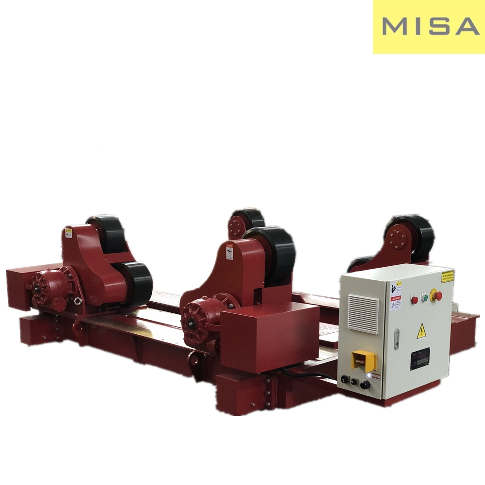 30 Ton Self Aligning Welding Rotator for Pipe Motorized Moving Welding and Positioning Equipment