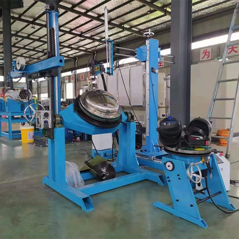 100kg Welding Positioner for Pipes Rotating Tilting Flange Automatic Welding