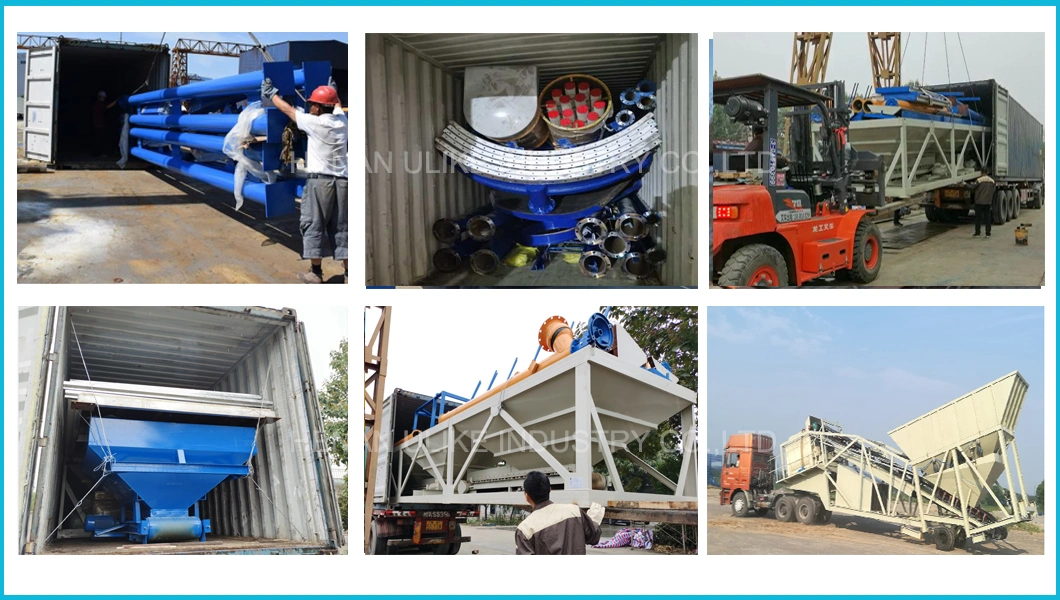 Yzg60 Mobile Concrete Batching Plant China Supplier Automatic Electric 60m3/H