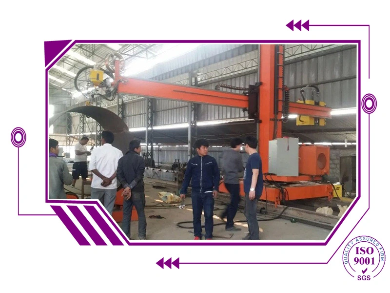Boom and Column of Girth Seam MIG Mag Saw Welding Welding Manipulator, for Chemical Machinery, Pressure Vessels, Shipbuilding