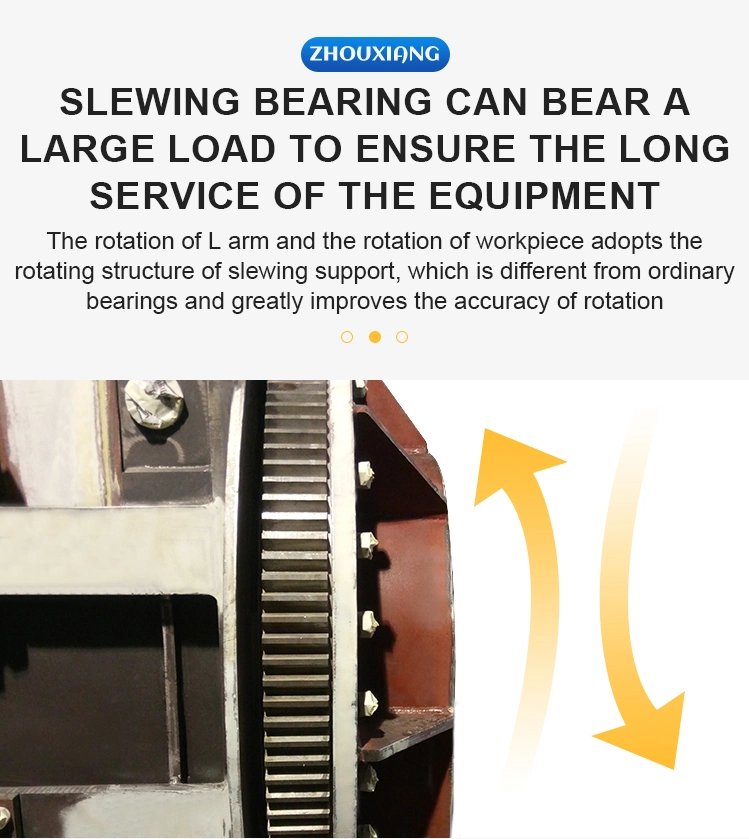 Steel Structure L Type Rotary Weld Turning Positioner for Rotary Welding