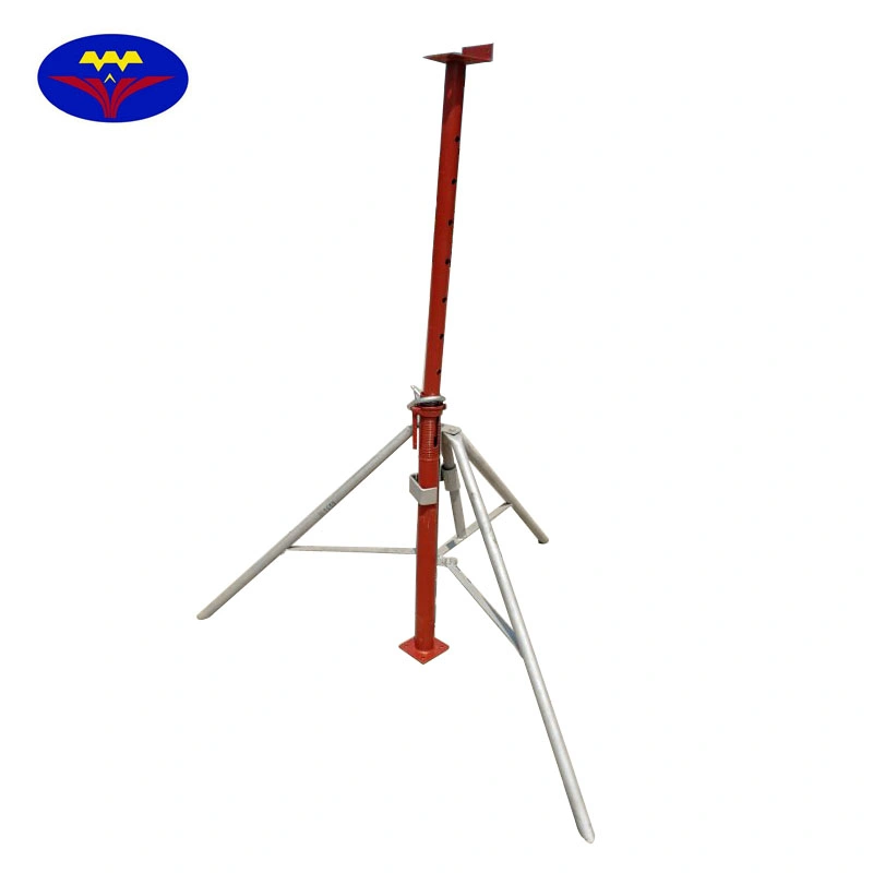 Concrete Construction Wall/Floor Formwork Pipe Support Height Adjustable Acrow Post Shore Prop Tripod Stand