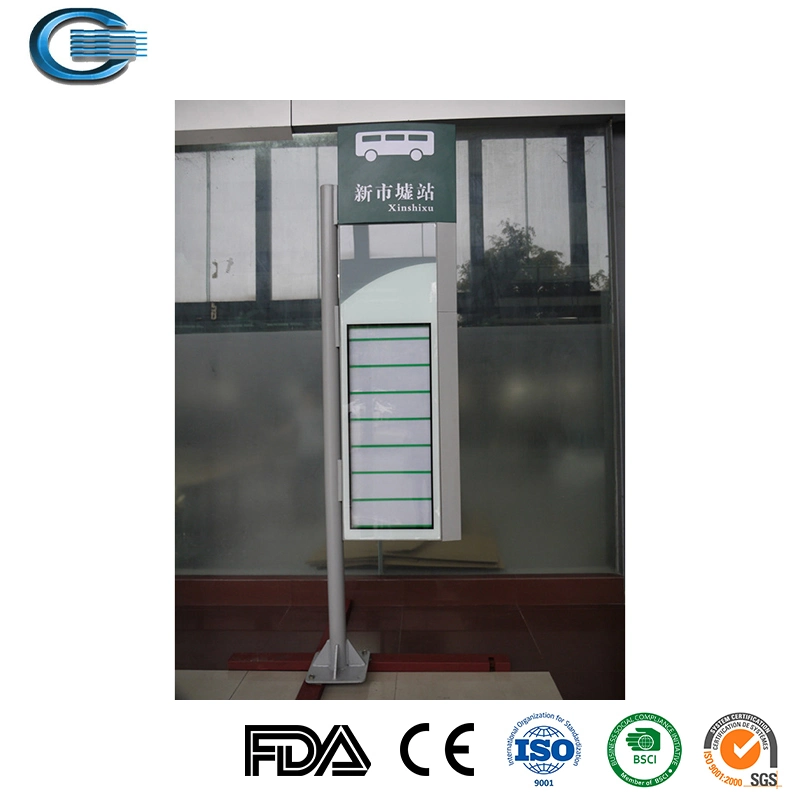 Huasheng High Quality PU Elastic Warning Column Road Sign Steel Road Traffic Warning Reflective Column