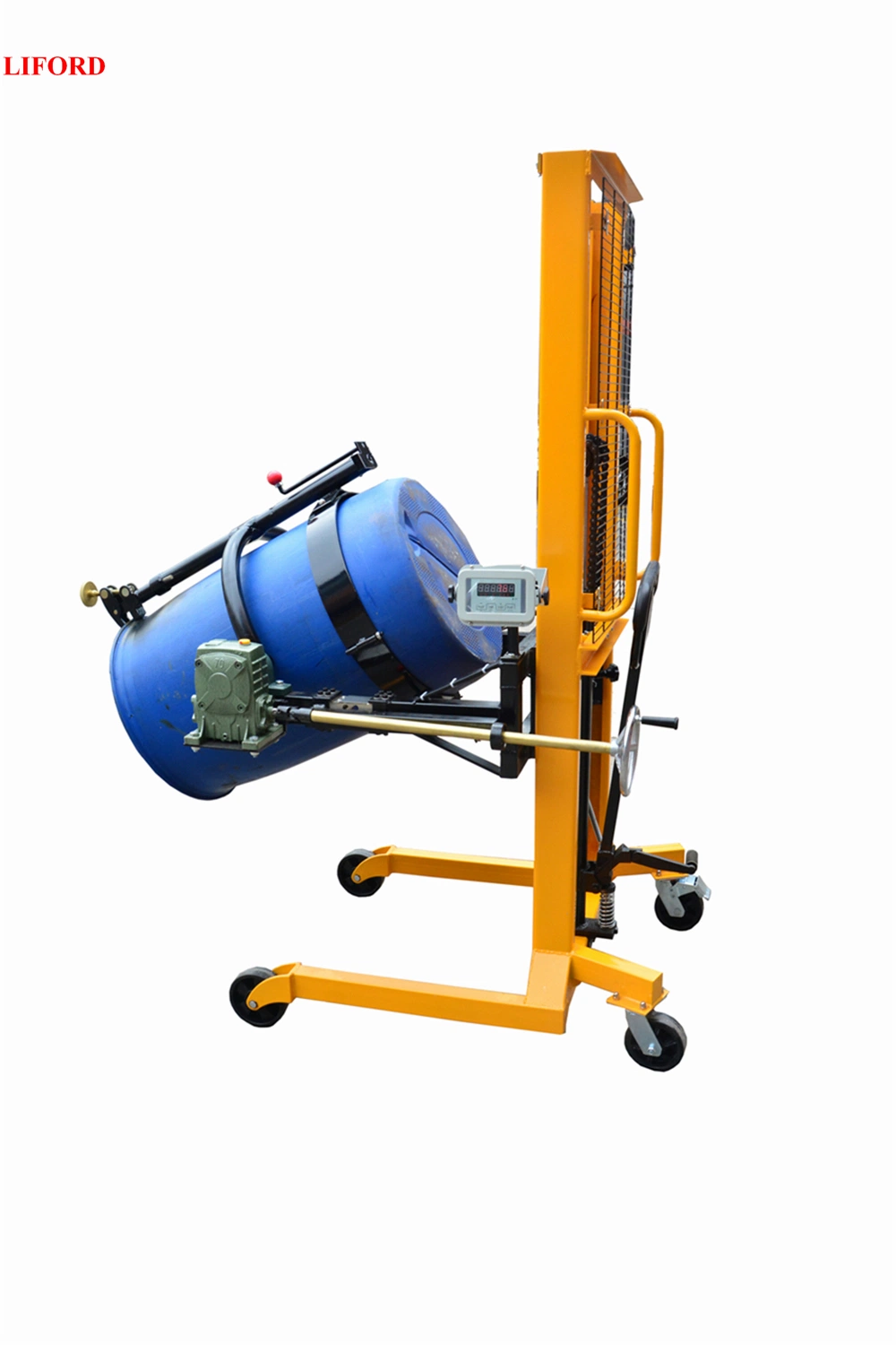 China Factory in Stock 450kg Hydraulic Drum Lifter Rotator Da450