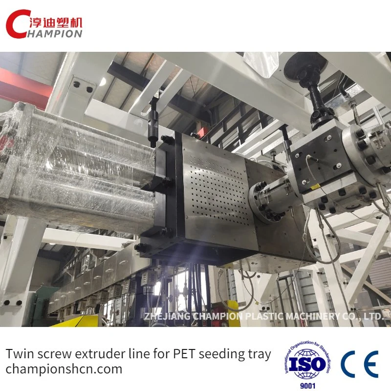 PET PLA Plastic Extruder Sheet Production Line for Agricultural Seeding Tray
