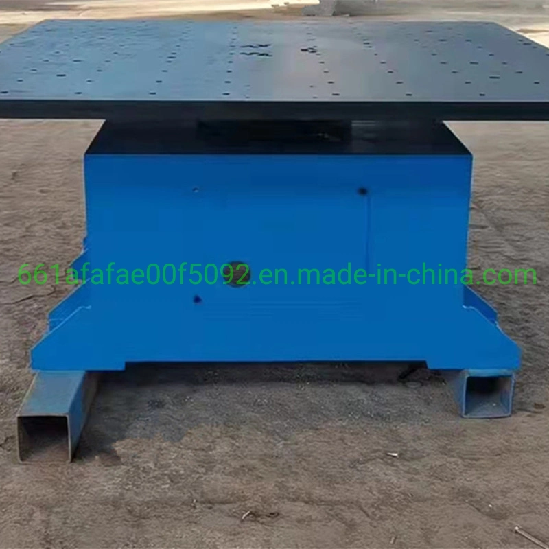 2 Ton 360 Degree Rotation Floor Welding Turntables with Reliable Foot Switch Control