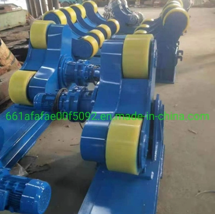 80 Ton Automatic Tank Welding Turning Rotator Loading Weight