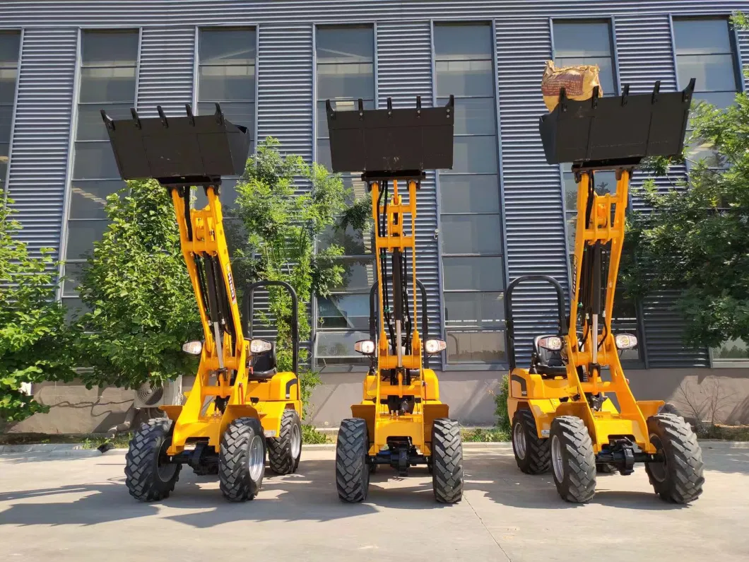 Manufacturer Loaders China Manufacturer 1.8ton Wl18 4WD/Wheeled CE/EPA Compact Wheel Loader for Rental/Agricultural Low Prices