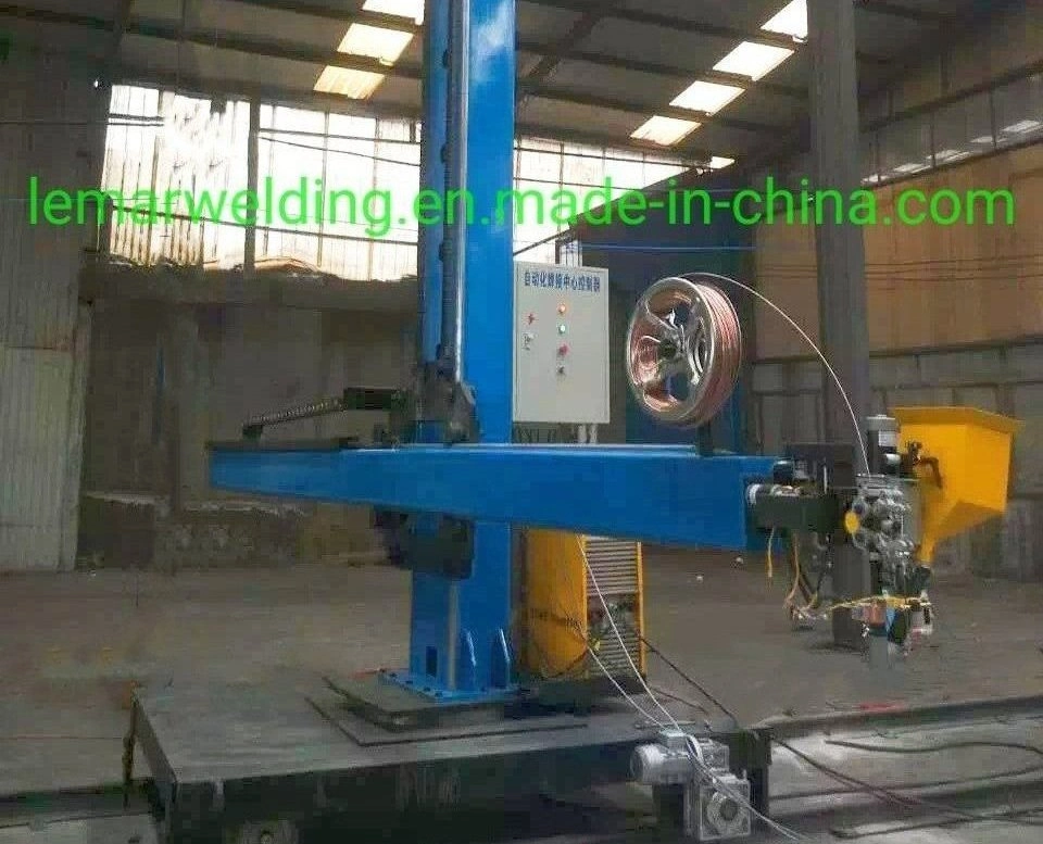 Pipe Inside and Outside Seam Welding Manipulator with Welding Turning Rolls