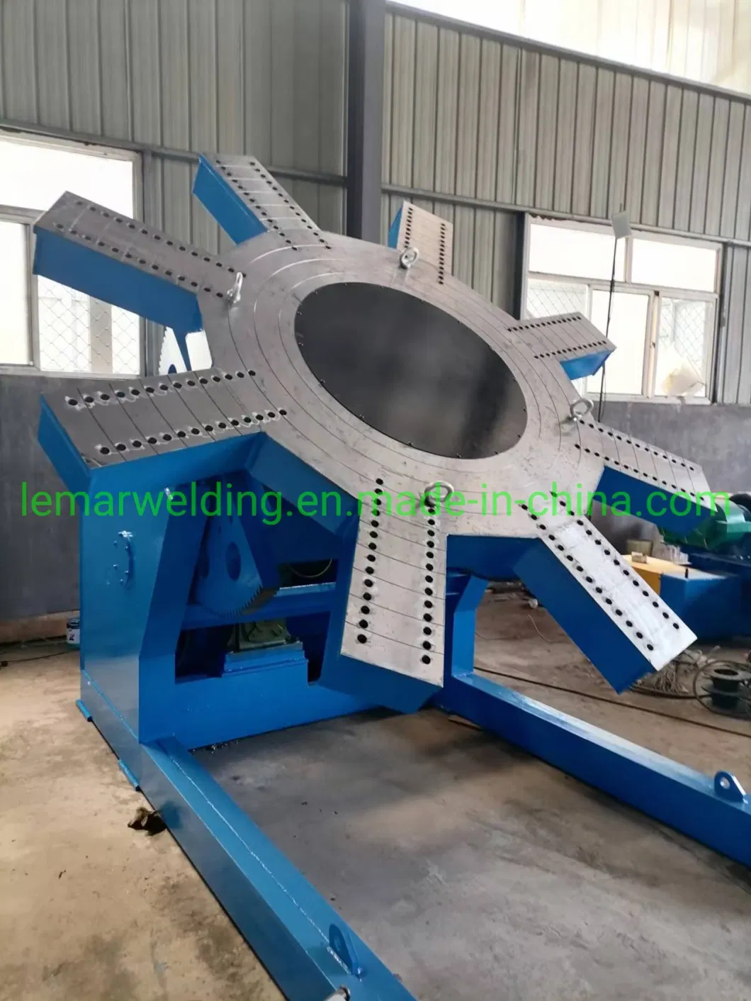 Big Loading 10 Ton 25000mm Diameter Automatic Welding Positioner Turning Table