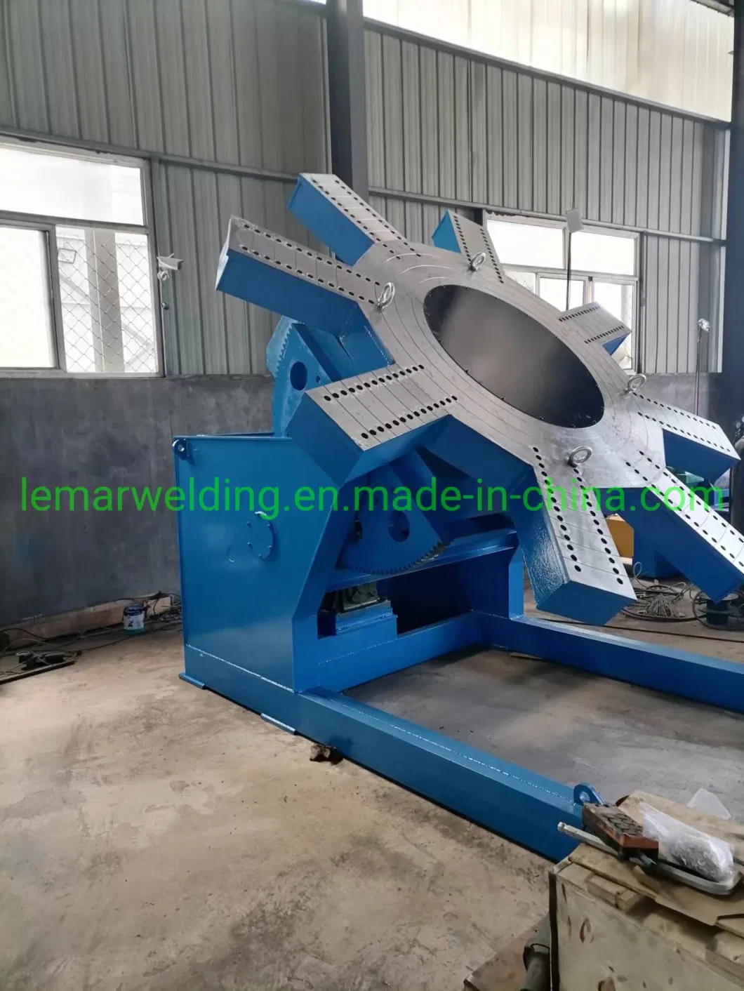 Big Loading 10 Ton 25000mm Diameter Automatic Welding Positioner Turning Table