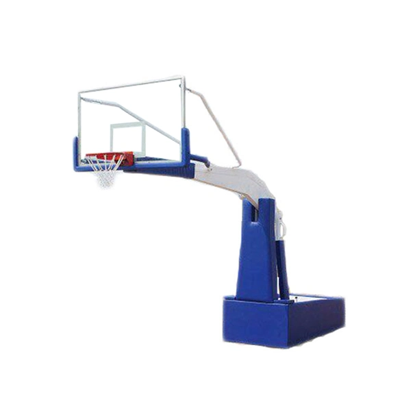 Cheaper Price Real Factory Manual Hydraulic Basketball Stand Basketball Pole for Sale