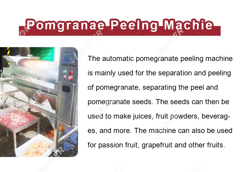 Industrial Pomegranate Factory Pomegranate Seed Removal Pomegranate Peeling Machine