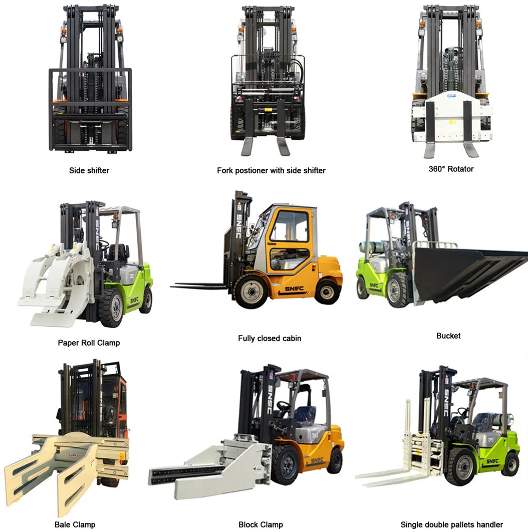 Automatic Hydraulic Forklifts 5ton Diesel with 6m Height