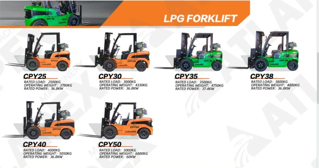 Automatic Transmission Heavy Duty 10 Ton Diesel Forklifts with Positioner