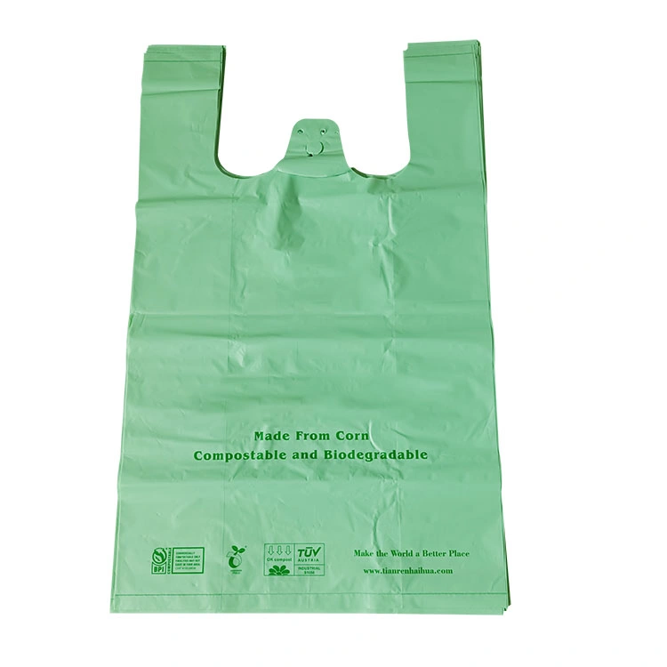 Superior Strength Compostable Biodegradable Kitchen Trash Bags Food Waste Bags with Handle