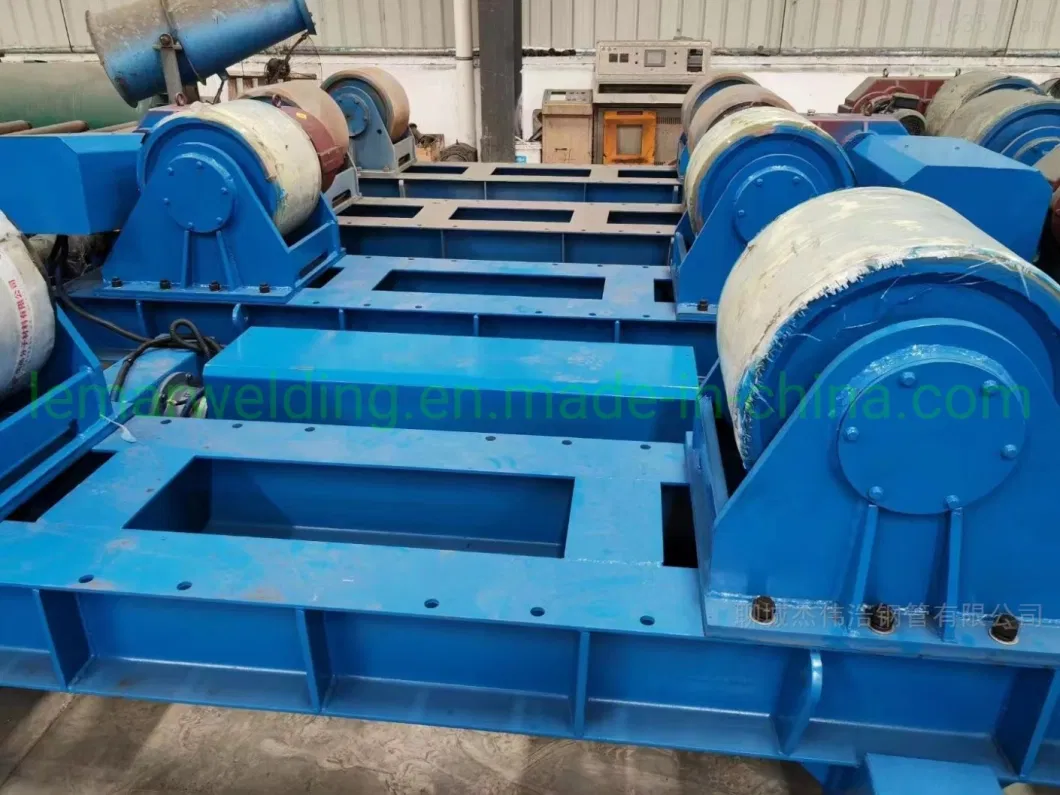 600 Tonne Screw Adjustable Welding Rotators Turning Vessel Rollers