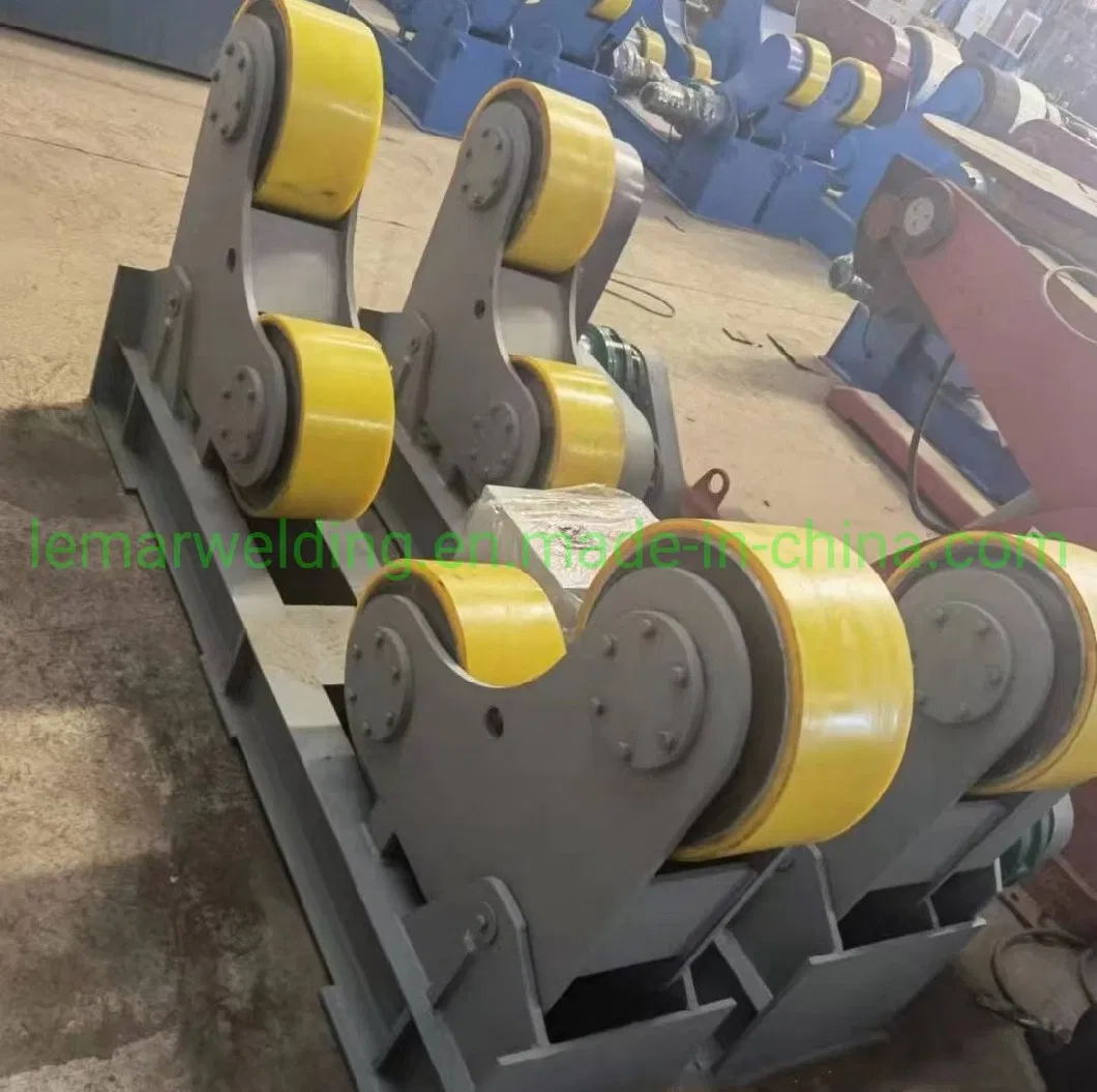 Automatically Aligns Welding Rotator for Loading Weight 60 Ton