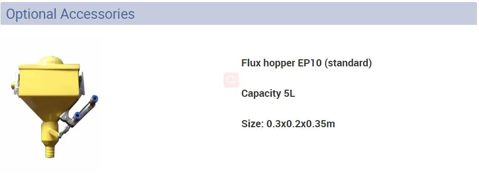 Tc-Hse Flux Recovery &amp; Feed Machine (For column and boom etc.) Tc-HS150e3-100