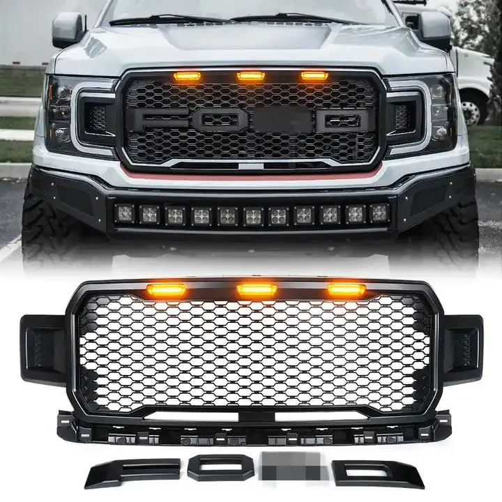 Case for Ford F150 Raptor Head Rear Tail Fog Light Mirror Front Rear Bumper Grille Side Step
