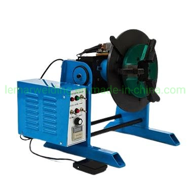 30kg Loading Weight Light Duty Welding Positioner Rotary Table